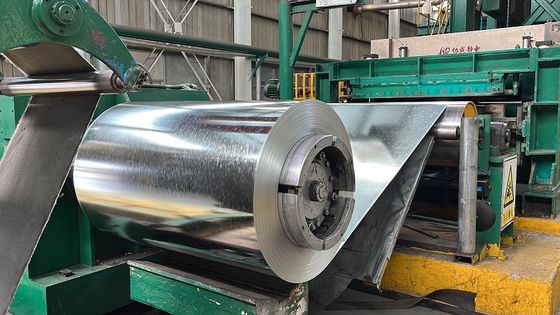 ASTM DIN GB JIS3302 Gorąco ocynkowane cewki stalowe GI SGCC SGCD Z125 Pasywacja