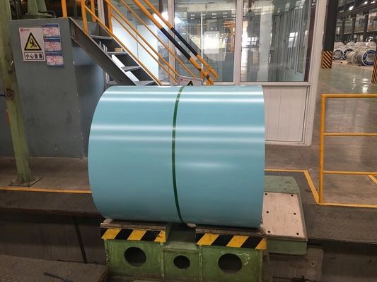 AZ 120 PVDF Prepainted Aluzinc Steel Coil Nippon RAL System kolorystyczny
