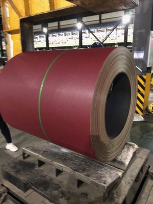 Super HDP Teksturowany Mat PPGI PPGL Z275 G90 AZ165 Kolorowa blacha stalowa