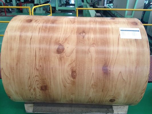 0.2mm Drzewa drukowane kolorowo powlekane cewki stalowe przedmalowane PPGI PPGL