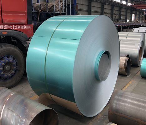 AZ100 Zielony AFP Stali Alucynkowej Do Kamiennych Płytek Dachowych 55% Galvalume Steel Coil Sheet DX51D