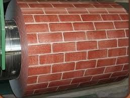 Wzory stalowe o pomalowanym wzorze Printech Kolorowe Powlekane 0,5 mm Z40 PPGI Wzory stalowe DX51D