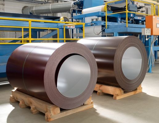 RAL8015 Beckers PPGI powlekany spiral RMP SMP DX51D dla metalowych paneli ściennych