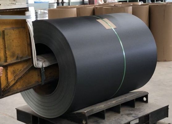 Teksturowane Farbowane Czarne Kolory Super HDP Beckers Z275 Matt PPGI Przedfarbowane