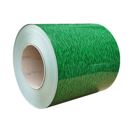 Grass Printech Color Coil 3D Ziarna Wypalone Galwanizowane Koło DX51D Do Panele ścienne