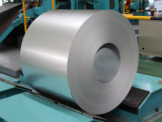 AZM150 Alucynkowa rolka stalowa 55% aluminium 43,5% cynku 1,5% Si Galvalume Steel Regular Spangle ASTM A792M CS-B