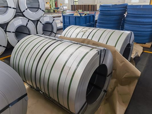 GL 0,95*168 0,75*188 AZ150 G550 Stal konstrukcyjna Wyrób AFP Galvalume Steel GL 55% Aluzinc Steel Coil