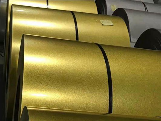 S350GD AZ150 Złota AFP Galvalume Steel GL 55% Aluzinc Stalowe płyty dachowe Kamienne płytki pokryte dachami ASTM A792M S350GD