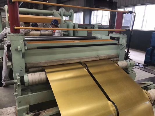 Złoty kolor AFP Anty-Finger Print Galvalume Steel AuzincCoil A792M DX51D Regular Minimum Spangle Stone Coated Roof Tile