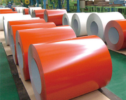 HDP PPG 0.50-1.0mm Z275 PPGI Wstępnie pomalowane kolorowe powłoki stalowe cewki DX51D