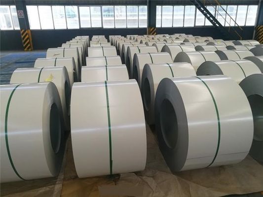 Wlewy aluminiowe 30% Białe rynno 3003H24 RAL9002 Blanco Crema H26 ASTM B209 Wlewy aluminiowe metalowe powlekane kolorem