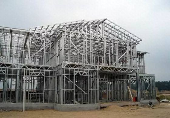 55% Alucynkowe koła szczelinowe ze stali Galvalume Koła ze stali AZ150 AFP Anty-Finger Print Light Steel House