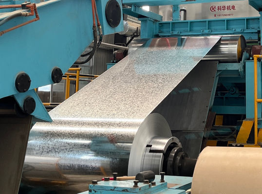 HDGI Regular Spangle Z120 / Z225 0,40mm 1200mm Wrzucony arkusz i płytka metalowa chromatyzowana bez skóry AFP