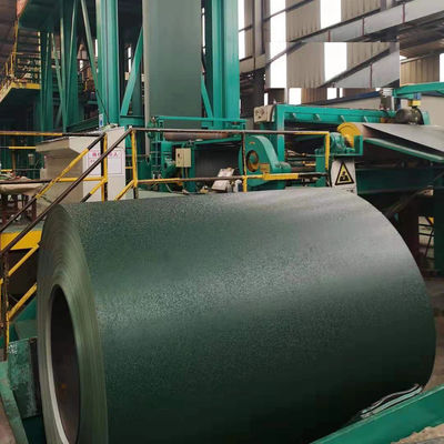 Grade50 Z275 PPGI RAL6020 0,50×1250 HDP PVDF 30-letni Mat teksturowana cebula stalowa pomalowana metalowy dach stalowy