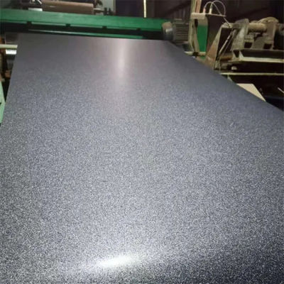 Węgiel drzewny RAL7024 Stal z wiązkami PVDF PPGl G90=Z275 Teksturowane matte, przedmalowane blachy dachowe ze stali ocynkowanej