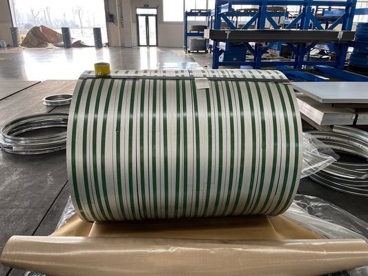 ASTM DIN GB Z275 Z180 G350 Dx51d Dx52D SPCC Spangle Taśma stalowa ocynkowana Galvalume Standardowe opakowanie zdatne do żeglugi