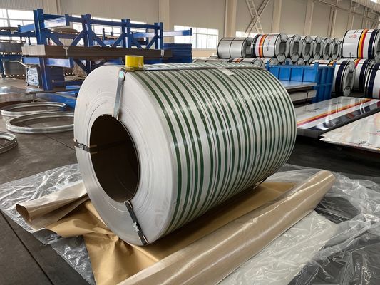 Z275 Przeciwpięć Dx51d Zink powlekany ciepło zanurzone cewki/Galvalume Steel Coils Standardne pakiet morski