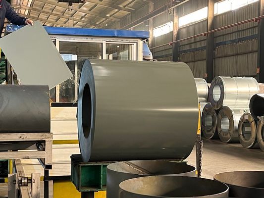 RAL/Drukowane/Matte/Wrinkled Regular Modify Polyester Color Coated PPGI Ral 9012 PPGI Steel Coil 0.17mm-0.8mm