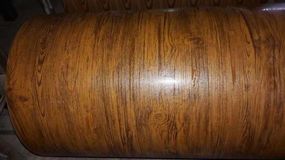 PVDF Wooden Grain 3003H24 Aluminium Coil Printech Color Coil 50-letnia gwarancja Printech Color Coated Coil