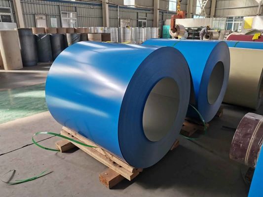 RAL Kolor powlekany w magazynie Gi PPGI PPGL Galwanizowana cebula stalowa z gorącym zanurzeniem ASTM 0,35 mm 0,45 mm cynk do blachy dachowej