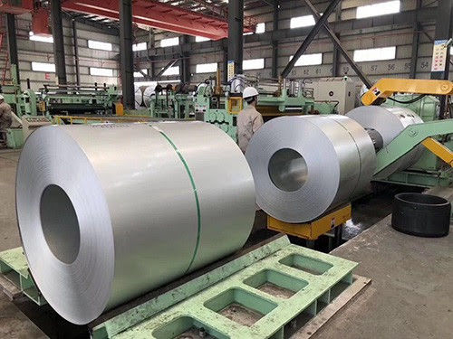 Płytki stalowe Galvalume AZ120 AFP A792M CS-B Płytki dachowe Płyty faliste GL 55% Alu + 43,5% cynku + 1,5% Si Steel Coil