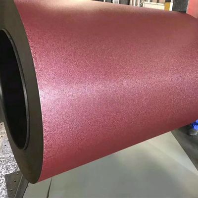 RAL3005 0,50*1250 PPGI HDP Z275 30 lat Mat teksturowany Sherwin Williams pomalowany galwanizowany stalowy dach falisty