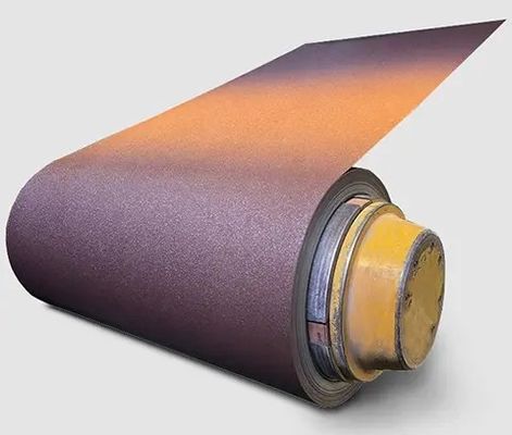S350GD/SS50 Stal teksturowana z materiału matowego do paneli dachowych i ścian 40 lat Gwarancja 1040/1250 mm
