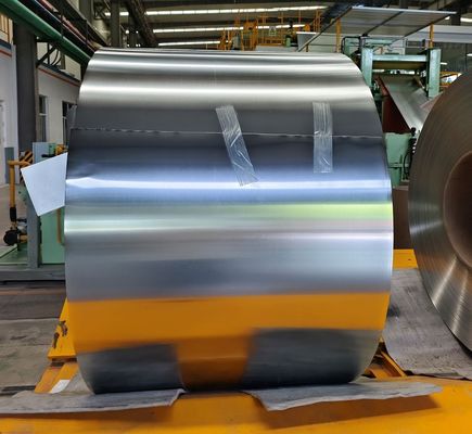 ETP stosowany w przemyśle opakowaniowym puszek z cyny BA T4 2.8/2.8 Wysokiej wytrzymałości elektrolityczne cewki z cyny