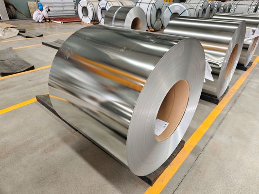 Włókno z płytki cynowej powłoka aerosołowa płytka cynowa Produkty z puszek elektrolitycznych bobli płytki cynowej BA T4 2.8/2.8 Wysoka wytrzymałość